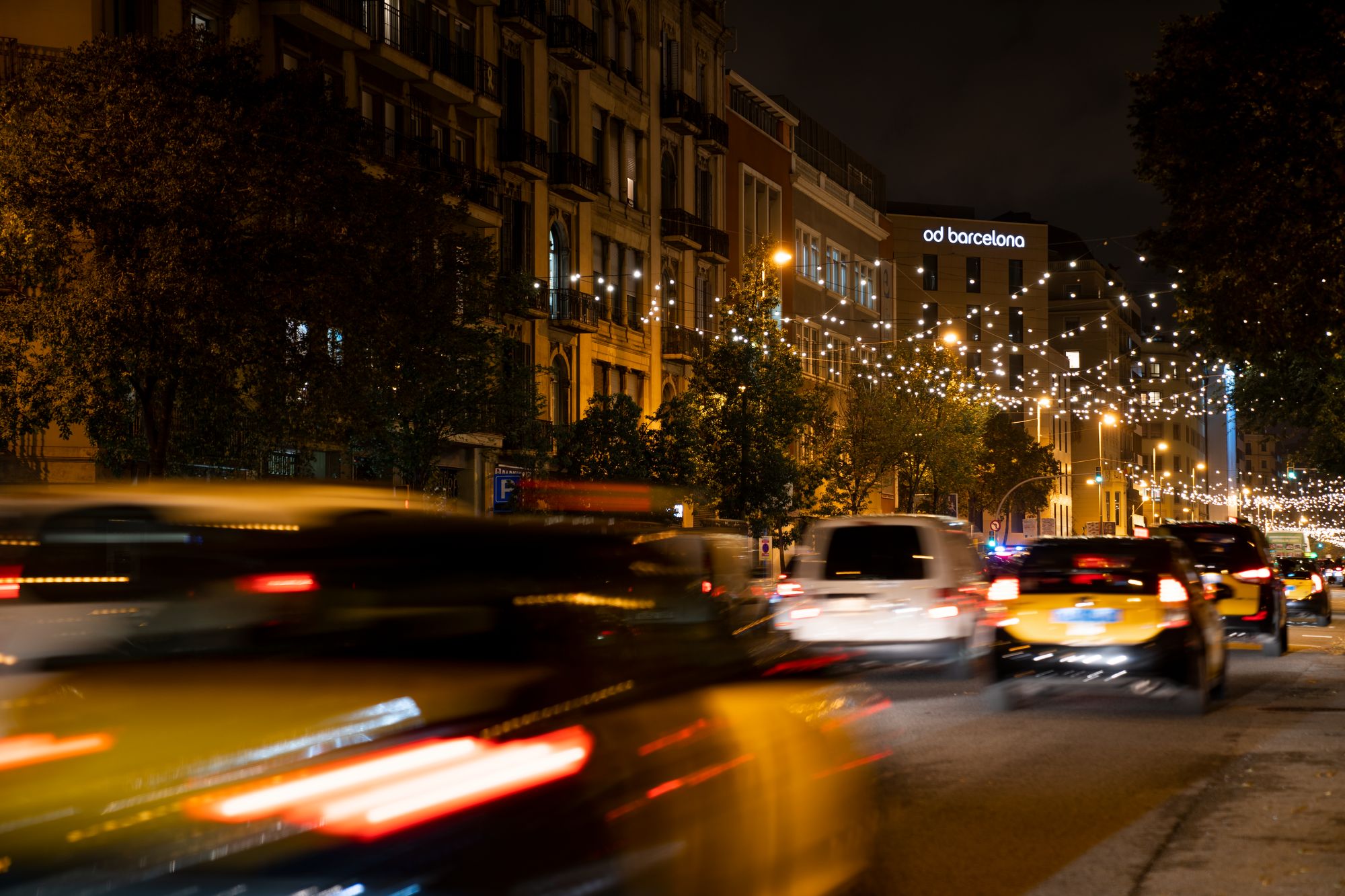 Embús de trànsit a la ciutat de Barcelona
