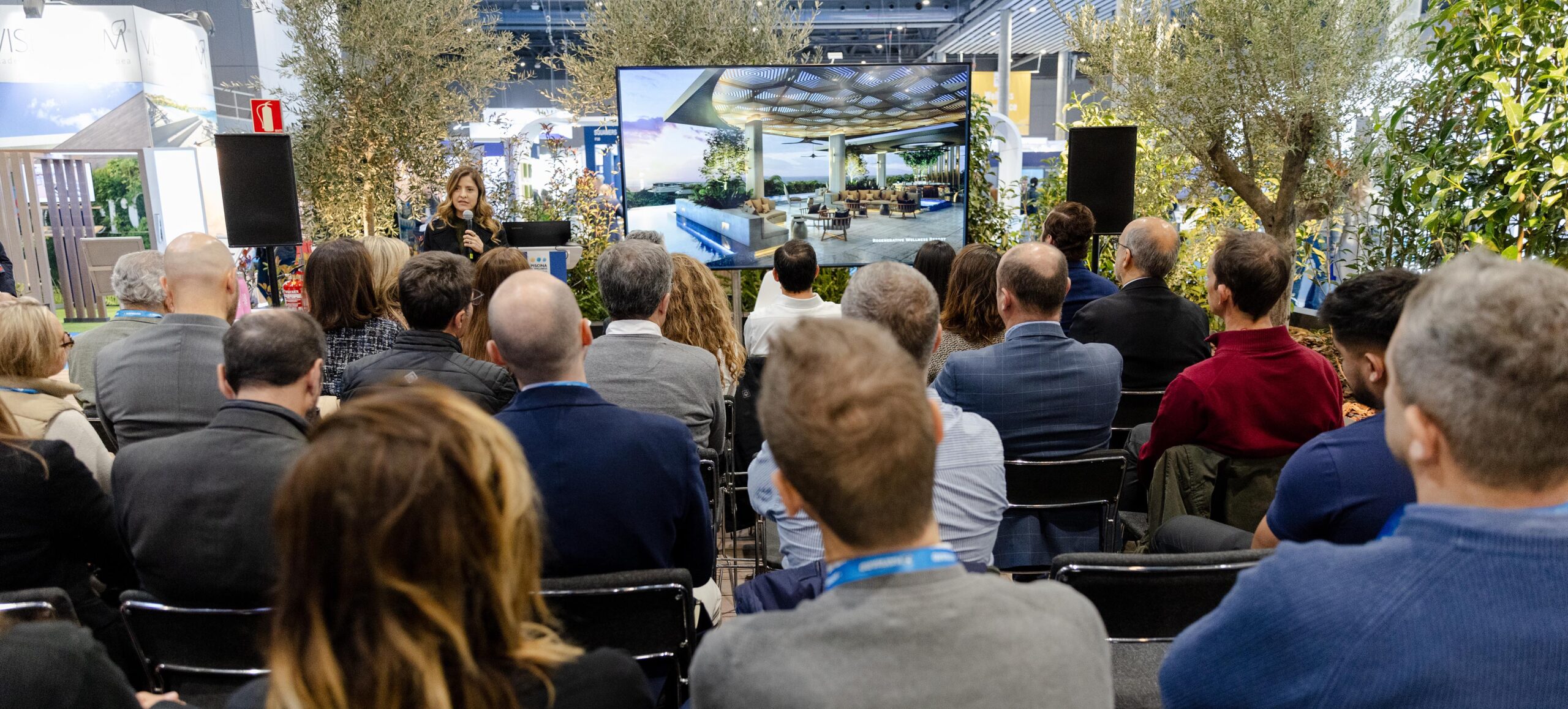 Una de las jornadas celebradas en Piscina Barcelona en 2023