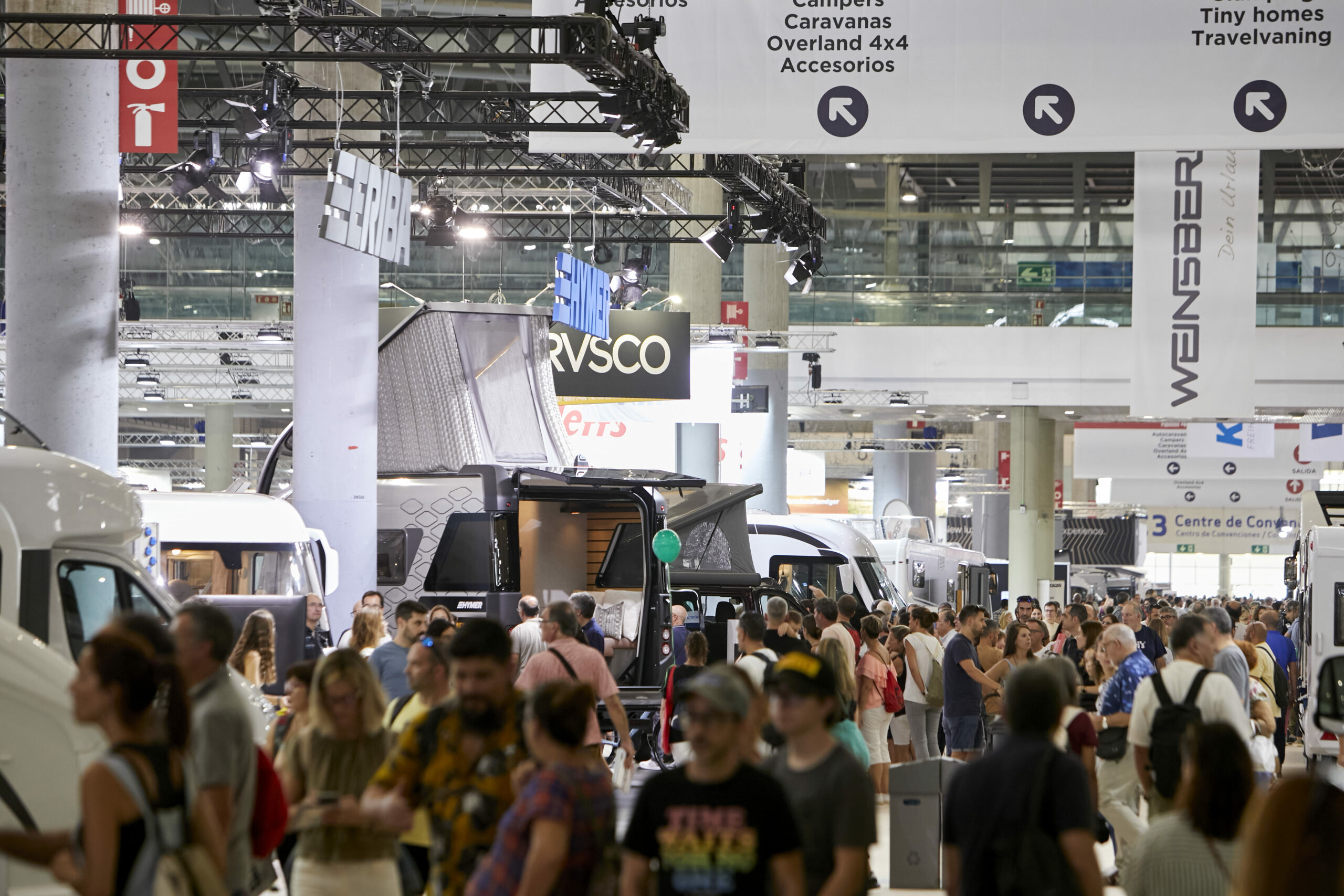 Públic assistint a l'últim Caravaning