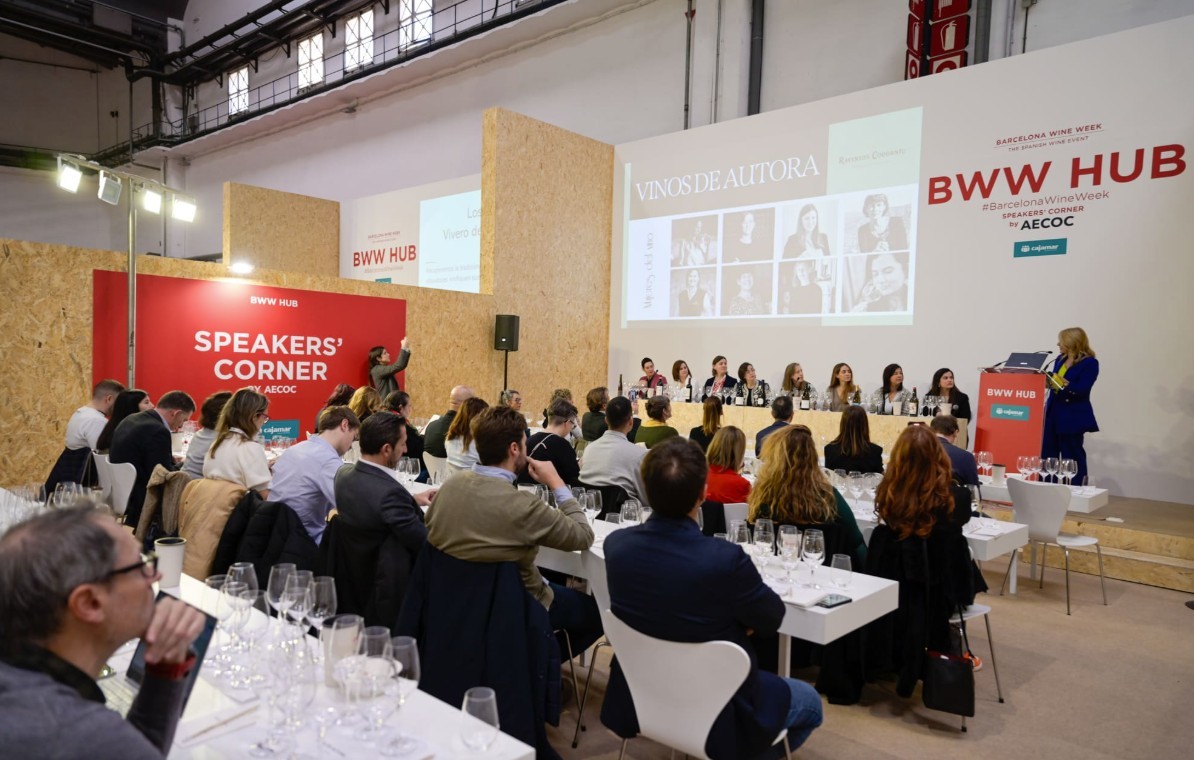 Conferencia durante la Barcelona Wine Week 2025