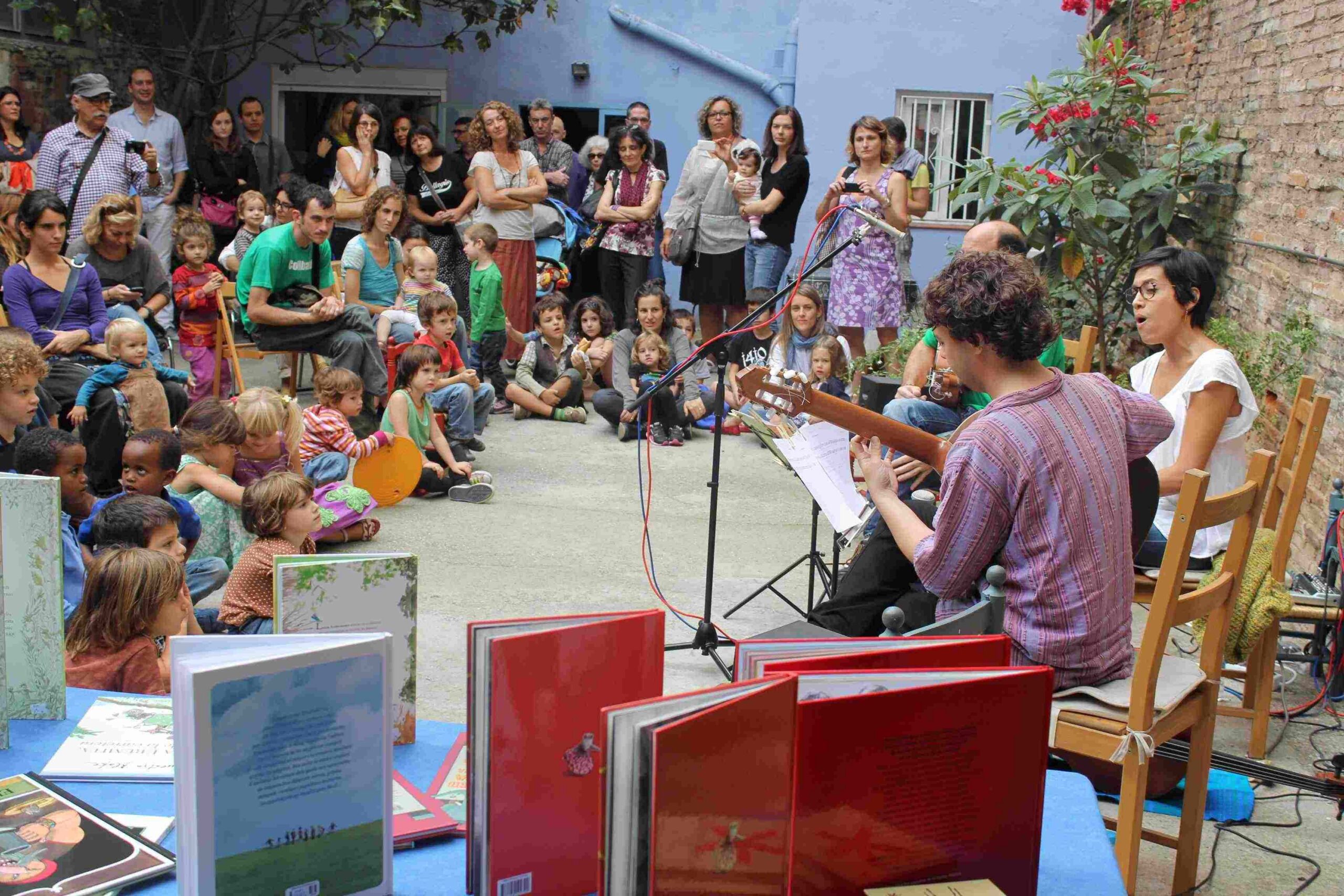Actividad infantil en la Librería Casa Anita de Barcelona