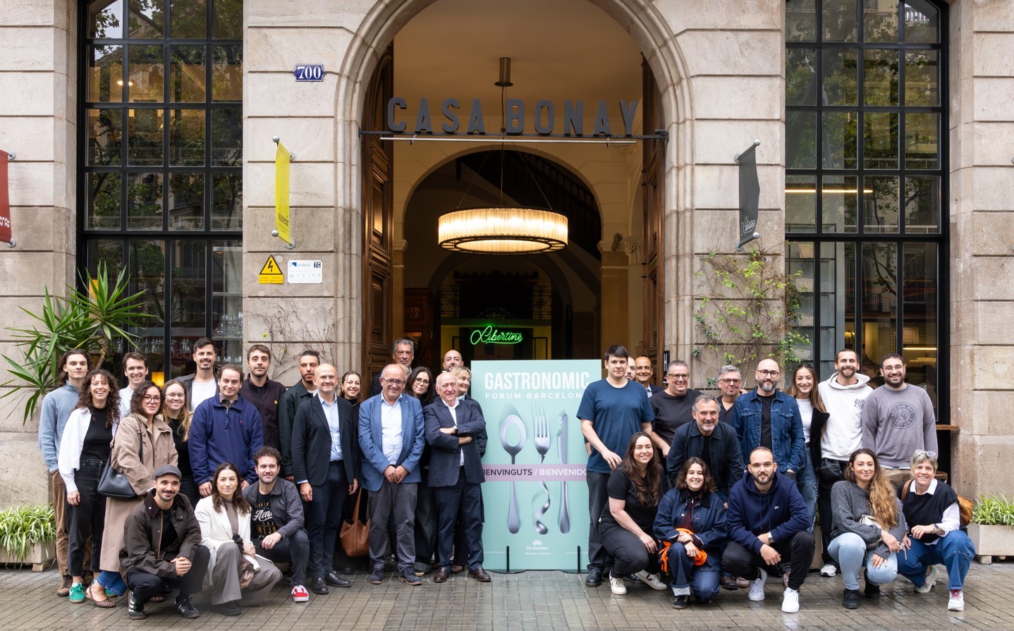 Foto de la presentación de Gastronomic Forum 2026 con expertos y cocineros