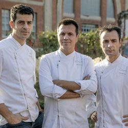 Oriol Castro, Eduard Xatruch y Mateu Casañas -