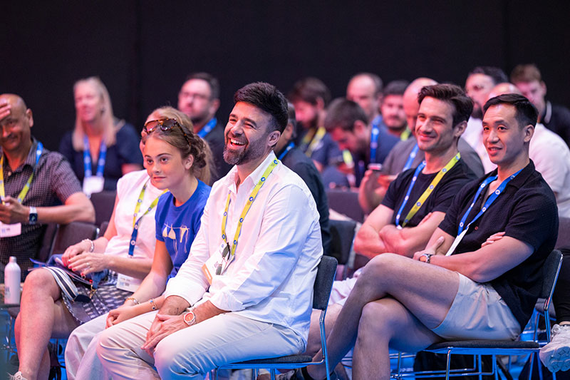 Audience at Global Padel Conference