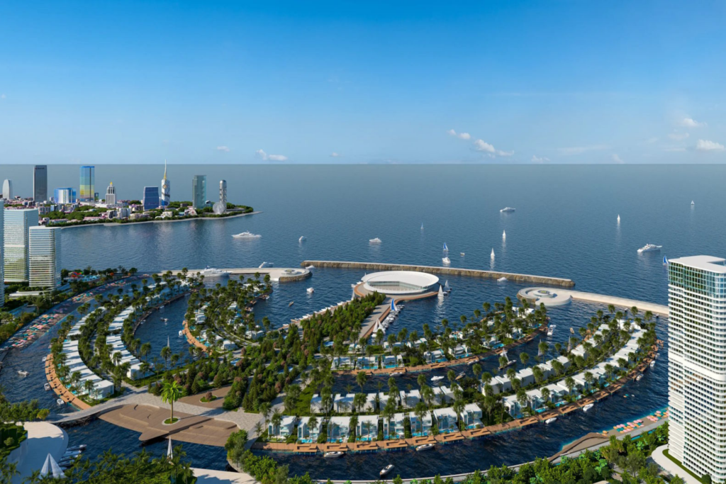 An artificial, smart island: Ambassadori Island Batumi in Georgia is making headway